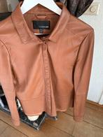 Leren blouse. Studio Ar maat 42, Ophalen of Verzenden, Zo goed als nieuw, Maat 42/44 (L), Bruin