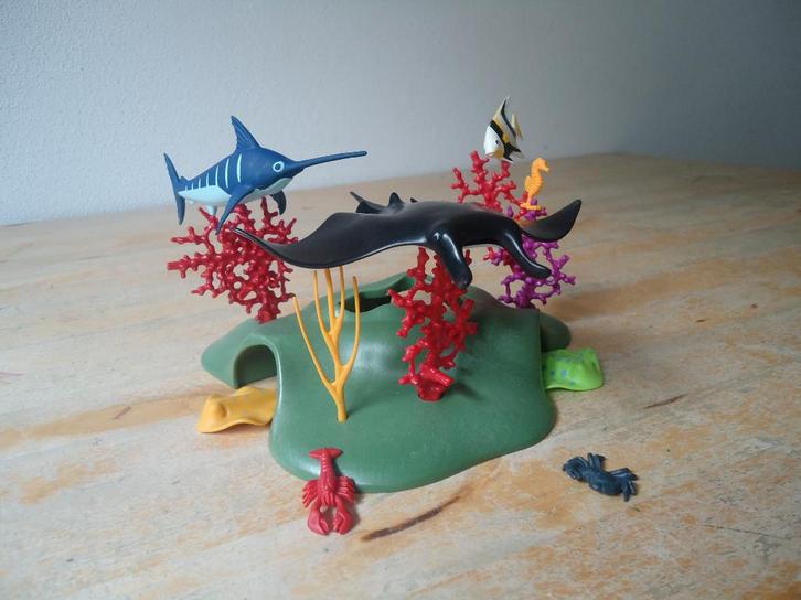 Mooie oceaan set van Playmobil 4488 Koraalrif met duikers, Kinderen en Baby's, Speelgoed | Playmobil, Zo goed als nieuw, Complete set