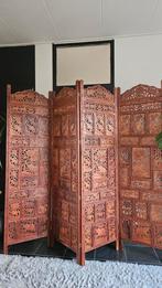 Handgemaakt Kamerscherm met Houtsnijwerk, Ophalen, Nieuw