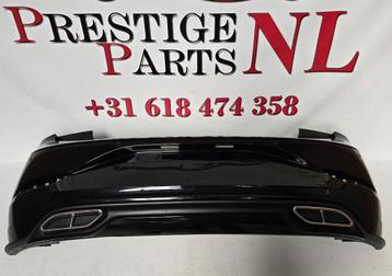Achterbumper VW Polo 2G Facelift R-LINE 4xPDC ORGINEEL LC9X beschikbaar voor biedingen