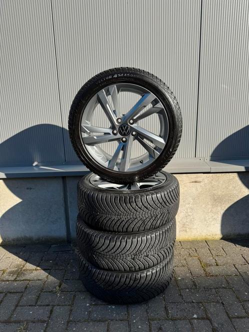 17 inch velgen met 4 season banden good year 5x112, Auto-onderdelen, Banden en Velgen, All Season, 17 inch, 225 mm, Personenwagen