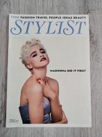 Madonna magazine cover + artikel ‘Stylist’ UK Engeland 2018, Zo goed als nieuw, Boek, Tijdschrift of Artikel, Verzenden