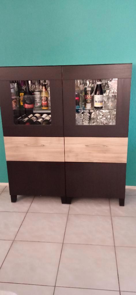 Ikea  Besta, Huis en Inrichting, Kasten | Vitrinekasten, Gebruikt, Minder dan 100 cm, 200 cm of meer, 25 tot 50 cm, Met lade(s)