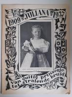 1909 JULIANA 1937 VAN GUITIG PRINSESJE TOT STRALENDE BRUID 1, Ophalen of Verzenden, Gebruikt, Nederland, Tijdschrift of Boek