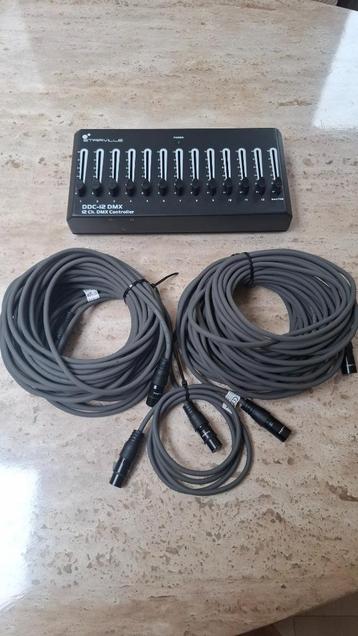 dmx controller + dmx kabels beschikbaar voor biedingen