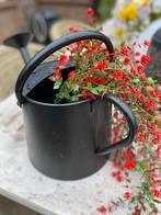 Deco plantegieter met kunstbloemen- nieuw!, Tuin en Terras, Kunststof, Minder dan 30 cm, Minder dan 60 cm, Rond