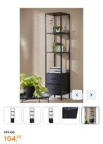 Wandrek/stelling kast, Huis en Inrichting, Kasten | Vitrinekasten, Ophalen, Zo goed als nieuw, Metaal, 150 tot 200 cm