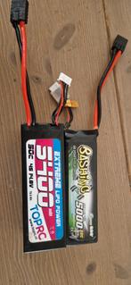 2 lipo gebruikt, Hobby en Vrije tijd, Ophalen of Verzenden, Gebruikt, Overige schalen, Onderdeel