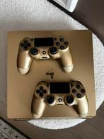 PlayStation 4 Gold Edition met 2 Controllers, Spelcomputers en Games, Ophalen of Verzenden, Gebruikt, Controller, PlayStation 1