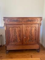 Mooie vintage biedermeier dressoir met sierlijke ornamenten., Ophalen, Zo goed als nieuw, 25 tot 50 cm, 50 tot 100 cm