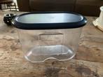 Tupperware beschuitbus blauw, Huis en Inrichting, Gebruikt, Tupperware, Blauw, Ophalen of Verzenden