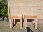 Kweekbak op poten, Ophalen, Zo goed als nieuw, Rechthoekig, Hout