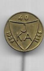 40 JAAR K.A. 1926 1966 VOETBAL MISSCHIEN SPELD, Verzenden, Gebruikt, Sport, Speldje of Pin