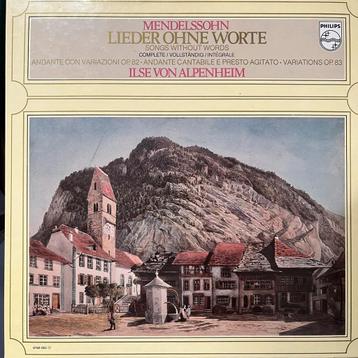 lp klassiek elpee vinyl Mendelssohn Lieder ohne Worte beschikbaar voor biedingen