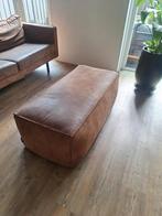Rodeo Poef - Stijlvolle Toevoeging aan je Interieur, Ophalen, 100 tot 125 cm, Leer, Zo goed als nieuw