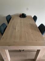 Grenen eettafel, Ophalen, Gebruikt, 50 tot 100 cm, Vijf personen of meer