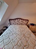 Istikbal 2 persoonen bed, matras, boxspring, Huis en Inrichting, Slaapkamer | Bedden, Ophalen, Tweepersoons, 140 cm, Grijs