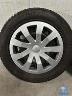 6mm! Originele Audi A1 VW Polo 15 inch stalen velgen 5x100 w, Auto-onderdelen, Banden en Velgen, Gebruikt, 15 inch, Banden en Velgen