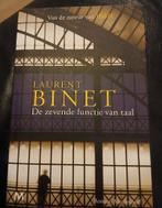 LAURENT BINET, De zevende functie van taal, Ophalen of Verzenden, Zo goed als nieuw, Laurent Binet
