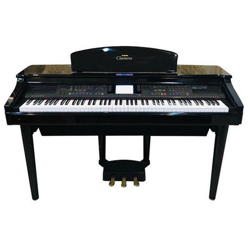 Yamaha clavinova cvp 98, Muziek en Instrumenten, Piano's, Zo goed als nieuw, Piano, Zwart, Digitaal, Hoogglans, Ophalen