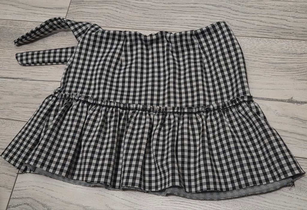 Zara rok zwart wit geblokt maat 110 nieuw, Meisje, Nieuw, Ophalen of Verzenden, Zara