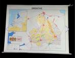 Leuke Schoolkaart van de provincie Drenthe jaren 80/90, Ophalen, 1800 tot 2000, Nederland, Landkaart