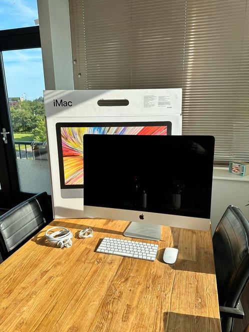 iMac 27” Retina 5K – Perfect voor design, video en school, Computers en Software, Apple Desktops, Zo goed als nieuw, iMac, SSD