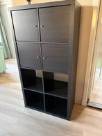 Kallax kast 8 vakken met deurtjes, Ophalen, Gebruikt