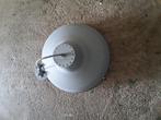 Grijze stoere hanglamp plafondlamp, Huis en Inrichting, Lampen | Hanglampen, Ophalen, Gebruikt, Metaal, Modern