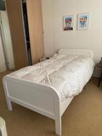 extra breed eenpersoons bed, Huis en Inrichting, Slaapkamer | Bedden, Ophalen, Overige materialen, Eenpersoons, Wit