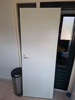 Diverse binnendeuren: Opdek, Stomp, met glas, Ophalen, Gebruikt, Minder dan 80 cm, Binnendeur