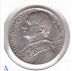 Vaticaanstad, 10 Lires, 1931, zilver, Postzegels en Munten, Munten | Europa | Niet-Euromunten, Zilver, Losse munt, Overige landen