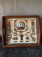 Knopen schilderij, Verzamelen, Scheepvaart, Ophalen of Verzenden, Zo goed als nieuw, Overige typen