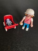 Playmobil meisje met poppenwagen, Ophalen of Verzenden, Zo goed als nieuw