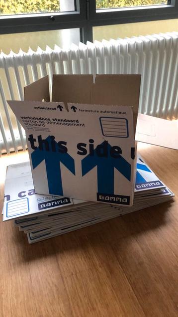 Verhuisdozen, 10 stuks beschikbaar voor biedingen