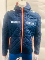 Sportjas jas donsjas schaatsjas winterjas KNSB maat M Fila, Ophalen of Verzenden, Zo goed als nieuw, Maat 48/50 (M), Blauw