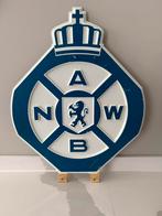 Mooi groot vintage ANWB bord, Verzamelen, Merken en Reclamevoorwerpen, Verzenden, Zo goed als nieuw, Reclamebord