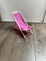 Barbie strandstoel, Kinderen en Baby's, Ophalen of Verzenden, Gebruikt, Barbie