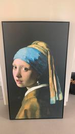 Het meisje met de parel, Huis en Inrichting, Woonaccessoires | Schilderijen, Tekeningen en Foto's, Ophalen of Verzenden, Zo goed als nieuw