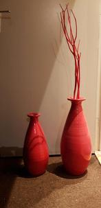 Rode stenen vaas, Steen, Ophalen of Verzenden, Zo goed als nieuw, Minder dan 50 cm