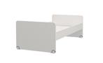 Neo stapelbed (met bedlade) - 90x200 - Wit/grijs, Huis en Inrichting, Slaapkamer | Stapelbedden en Hoogslapers, Ophalen of Verzenden