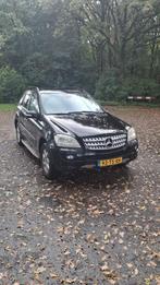 Mercedes-Benz M-Klasse 3.0 CDI Ml320 4MATIC AUT 2007 Zwart, Auto's, Automaat, Electronic Stability Program (ESP), Beige, Diesel