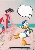 Donald Duck op vrijersvoeten., Verzenden, 1980 tot heden, Ongelopen, Cultuur en Media