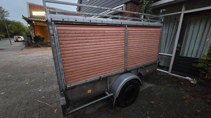 Aanhanger met rolluik en imperiaal, Auto diversen, Aanhangers en Bagagewagens, Gebruikt, Ophalen