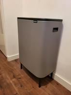 Brabantia Bo Touch Bin 60L - Afvalemmer, Ophalen, 40 liter of meer, Zo goed als nieuw, Metaal