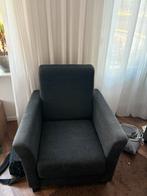 Grijze Stoffen Fauteuil, Huis en Inrichting, Fauteuils, Ophalen, Gebruikt, Stof, 75 tot 100 cm