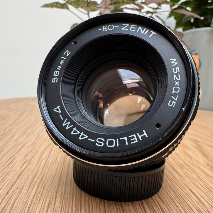 Zenit Helios-44M-4 58mm f/2 Vintage Lens - M42 mount, Audio, Tv en Foto, Fotografie | Lenzen en Objectieven, Gebruikt, Standaardlens