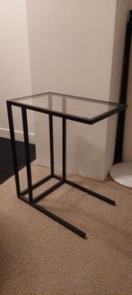 VITTSJÖ Laptop tafel, Huis en Inrichting, Tafels | Bijzettafels, Ophalen, Minder dan 55 cm, Metaal of Aluminium, Zo goed als nieuw