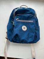 Kipling rugzak blauw – model KPK15210X371, tas, werk, school, Verzenden, Zo goed als nieuw, Kipling, 30 tot 45 cm