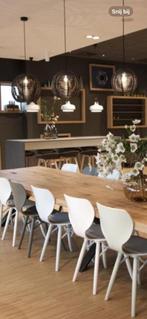 Linteloo Tulipani Stoelen - 3 stuks prijs per stoel, Drie, Wit, Ophalen of Verzenden, Zo goed als nieuw